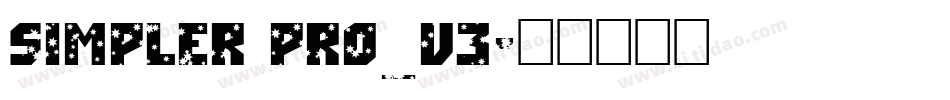 Simpler Pro_V3字体转换